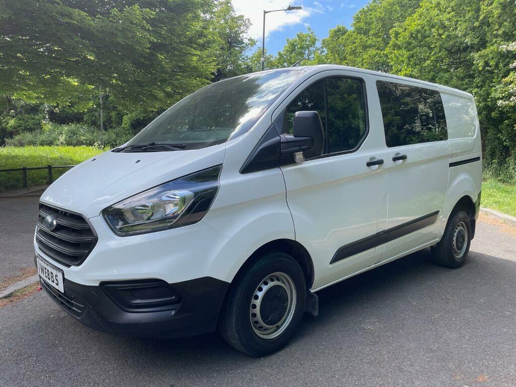 Ford Transit Custom Combi Van 2.0 Transit Custom Leader Combi Van Dciv YR22NYA White #3