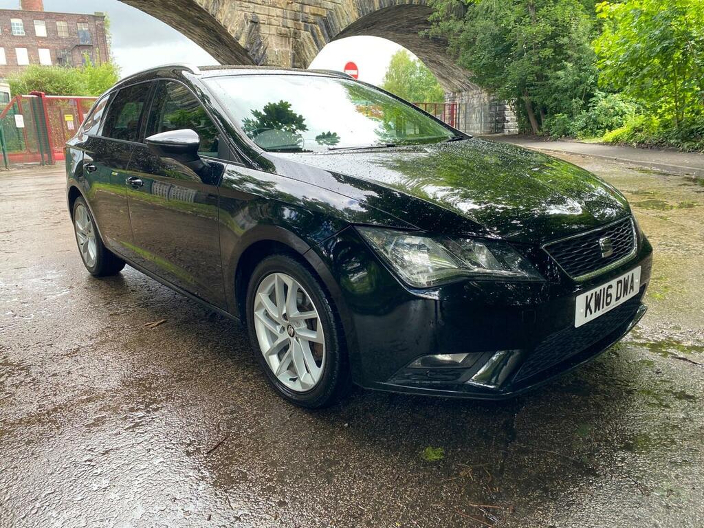 Seat Leon Estate 1.6 Tdi Se Sport Tourer Dsg Euro 6 Ss Black