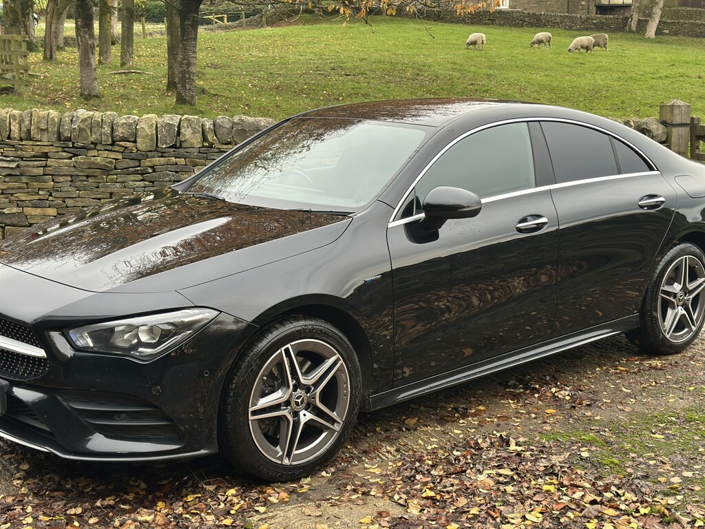 Mercedes-Benz CLA Class 1.3 Cla250e 15.6Kwh Amg Line 2020 KM70LJO Black #4