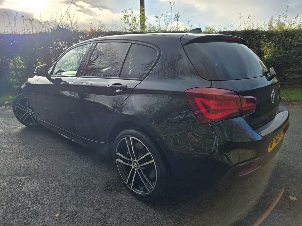 BMW 1 Series 1.5 118I M Sport Shadow Edition Euro 6 Ss BF68NRO Black #4