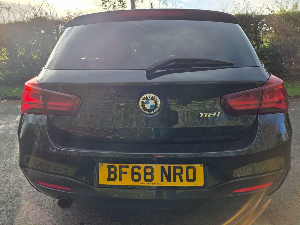 BMW 1 Series 1.5 118I M Sport Shadow Edition Euro 6 Ss BF68NRO Black #6