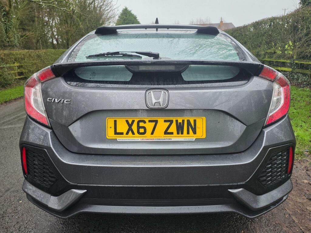 Honda Civic 1.0 Vtec Turbo Se Euro 6 Ss LX67ZWN Grey #6