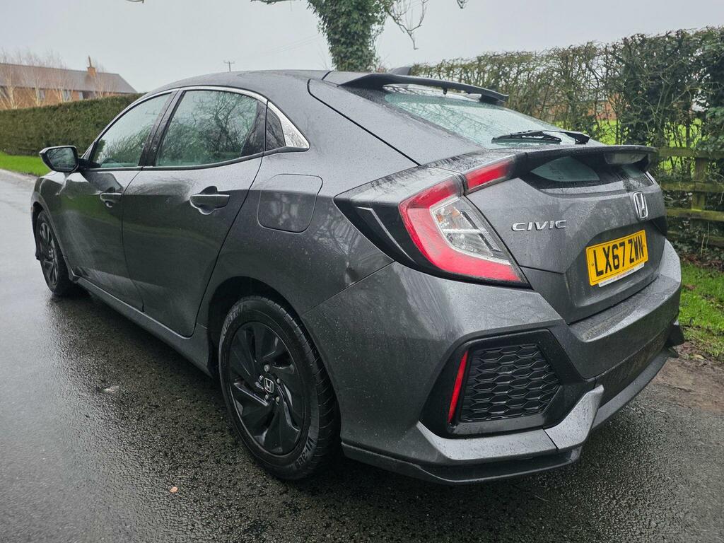 Honda Civic 1.0 Vtec Turbo Se Euro 6 Ss LX67ZWN Grey #5