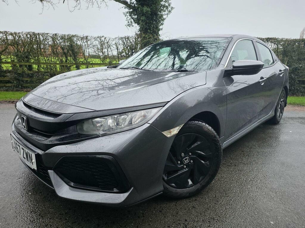Honda Civic 1.0 Vtec Turbo Se Euro 6 Ss LX67ZWN Grey #3