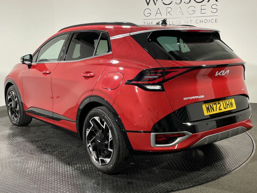 Kia Sportage 1.6T Gdi 48V Isg Gt-line S Dct Awd 62021 Red #4