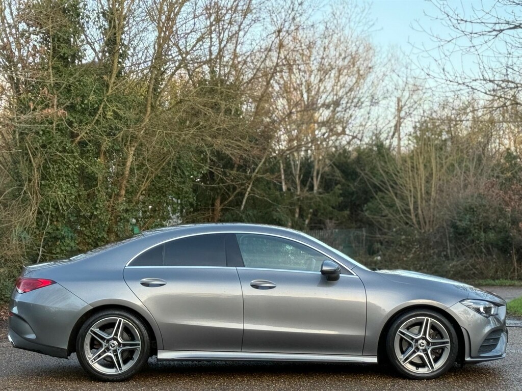 Mercedes-Benz CLA Class 2019 1.3 Amg Line Coupe 7G-dct Euro 6 Ss WG69YDO Grey #3