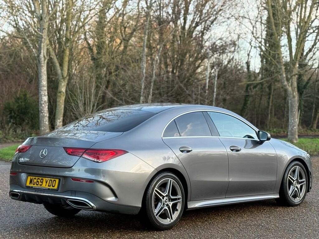 Mercedes-Benz CLA Class 2019 1.3 Amg Line Coupe 7G-dct Euro 6 Ss WG69YDO Grey #4