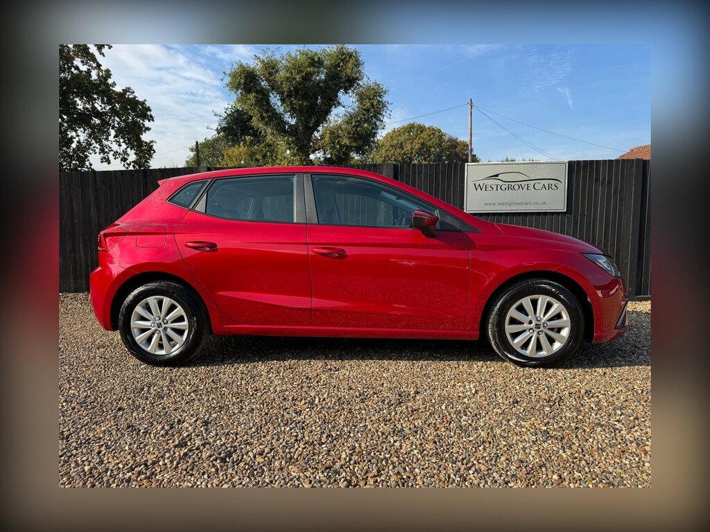 Seat Ibiza 1.0 Tsi Se Euro 6 Ss GX23ZKJ Red #2