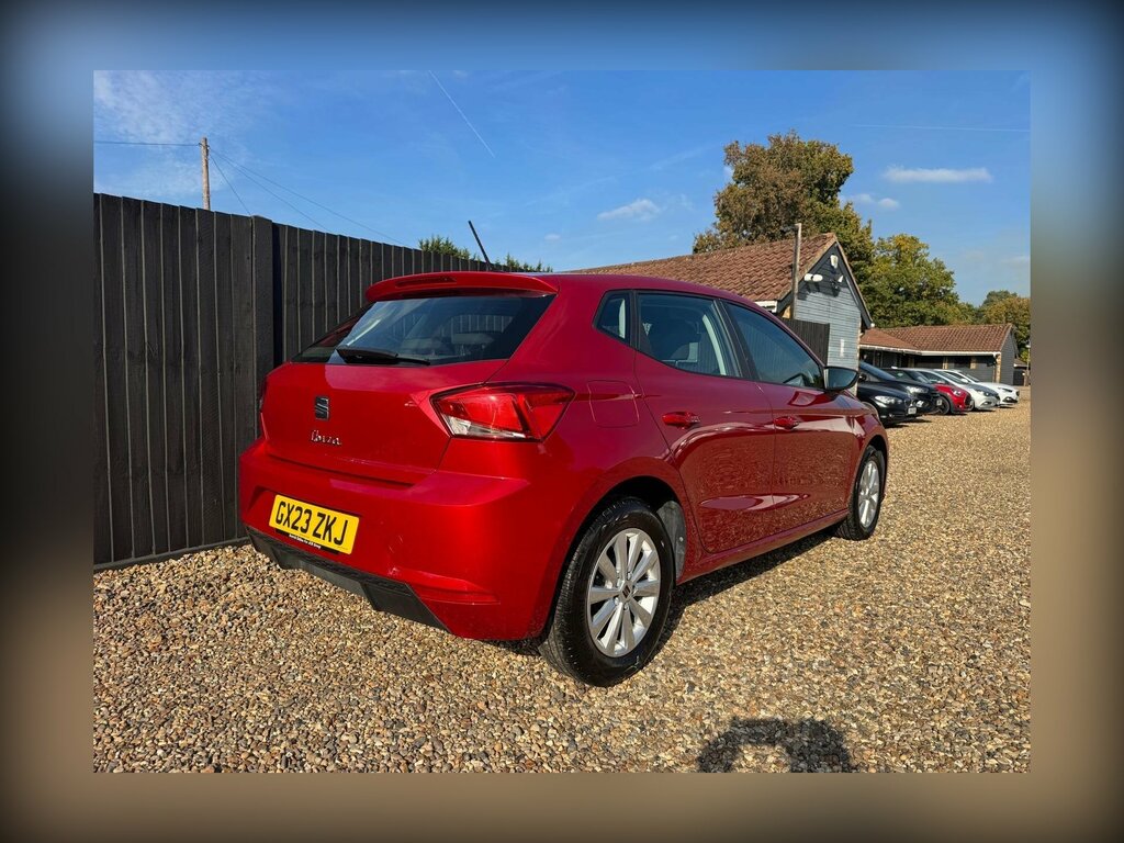 Seat Ibiza 1.0 Tsi Se Euro 6 Ss GX23ZKJ Red #4