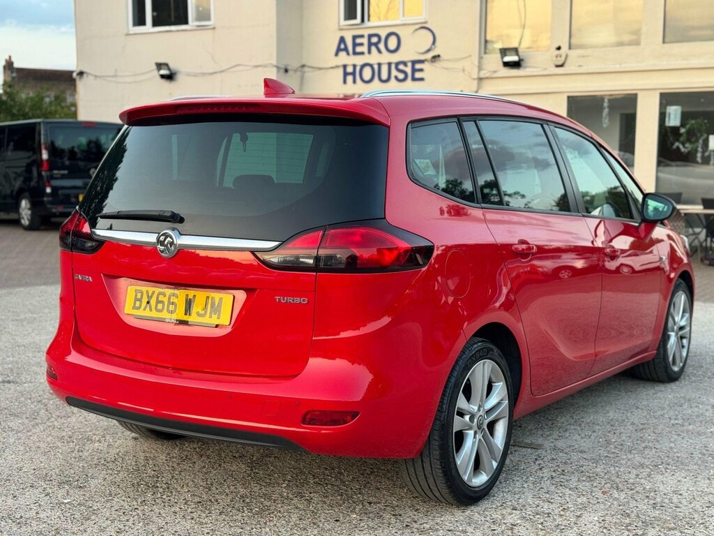 Vauxhall Zafira Tourer 1.4I Turbo Sri Nav Euro 6 BX66WJM Red #3