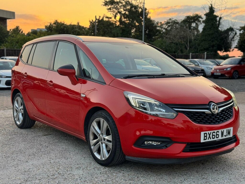Vauxhall Zafira Tourer 1.4I Turbo Sri Nav Euro 6 Red