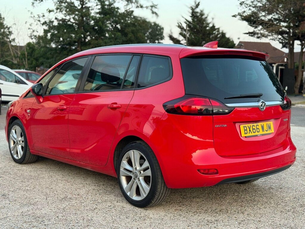 Vauxhall Zafira Tourer 1.4I Turbo Sri Nav Euro 6 BX66WJM Red #4