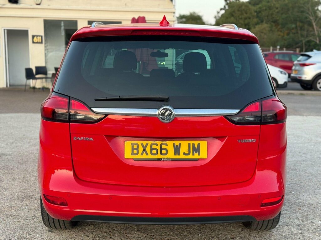 Vauxhall Zafira Tourer 1.4I Turbo Sri Nav Euro 6 BX66WJM Red #6