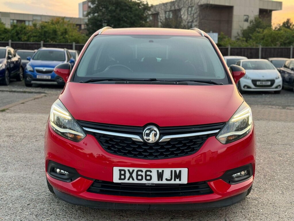 Vauxhall Zafira Tourer 1.4I Turbo Sri Nav Euro 6 BX66WJM Red #5