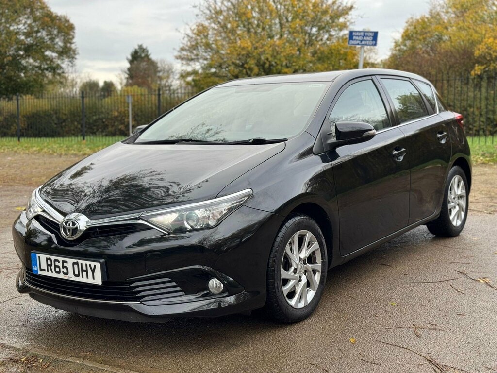 Toyota Auris 1.2 Vvt-i Icon Euro 6 Ss LR65OHY Black #2