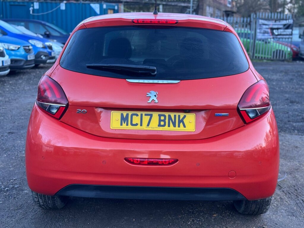 Peugeot 208 1.2 Puretech Allure Premium Euro 6 MC17BNK Orange #6