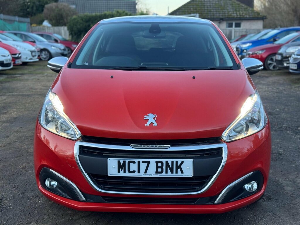 Peugeot 208 1.2 Puretech Allure Premium Euro 6 MC17BNK Orange #5