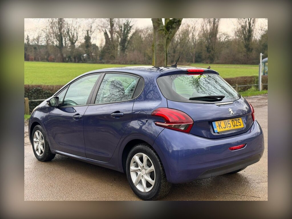 Peugeot 208 1.2 Puretech Active Euro 6 KJ15OZS Blue #4