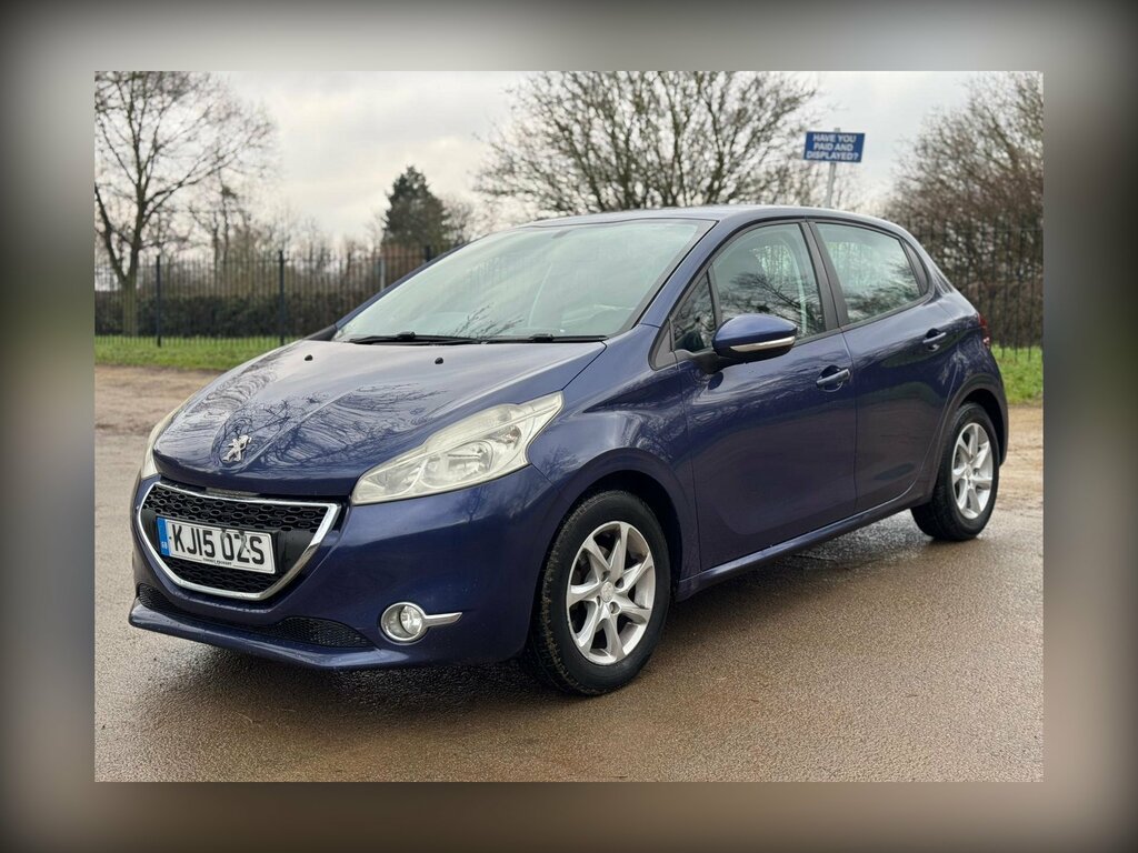 Peugeot 208 1.2 Puretech Active Euro 6 KJ15OZS Blue #2
