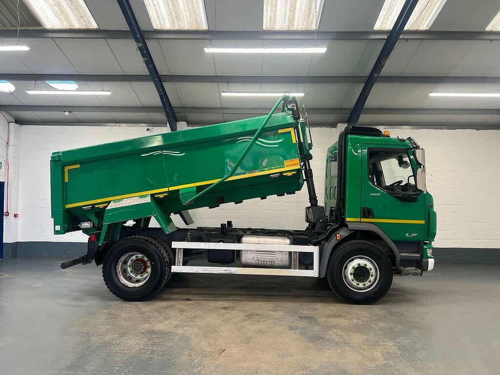 DAF All Models 280 Fa 18T Wilcox Tipper Green #3