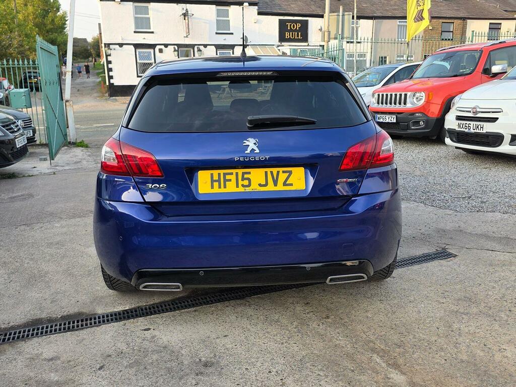 Peugeot 308 Hatchback 1.6 Bluehdi Gt Line 201515 Blue #6
