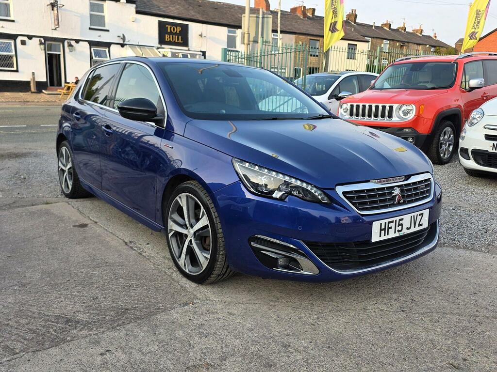 Peugeot 308 Hatchback 1.6 Bluehdi Gt Line 201515 Blue #2