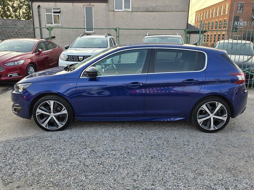 Peugeot 308 Hatchback 1.6 Bluehdi Gt Line 201515 Blue #4