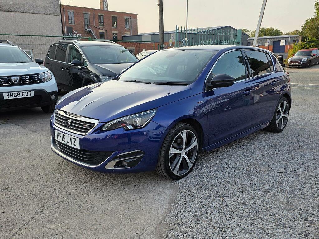 Peugeot 308 Hatchback 1.6 Bluehdi Gt Line 201515 Blue #3