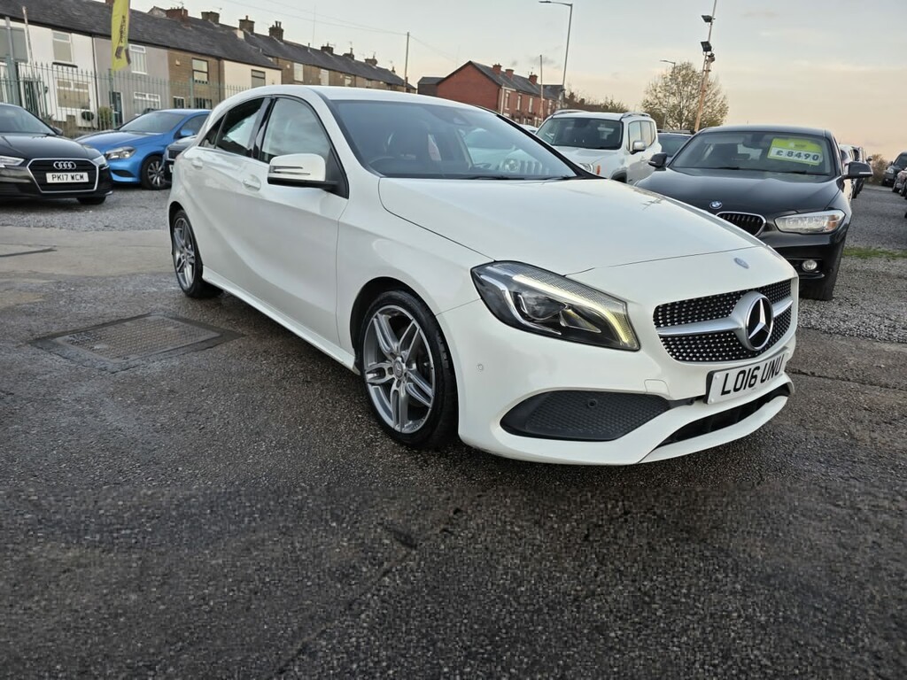 Mercedes-Benz A Class Hatchback 2.1 A220d Amg Line 201616 LO16UNU White #2