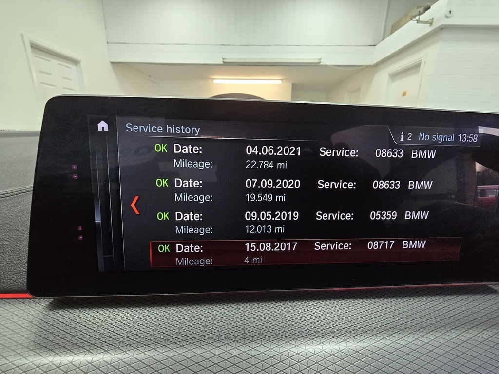 BMW 5 Series 530D M Sport GN67ZNE White #5