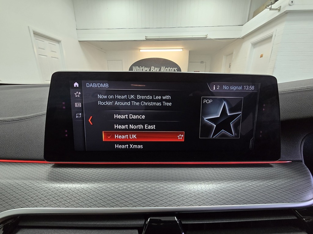 BMW 5 Series 530D M Sport GN67ZNE White #4