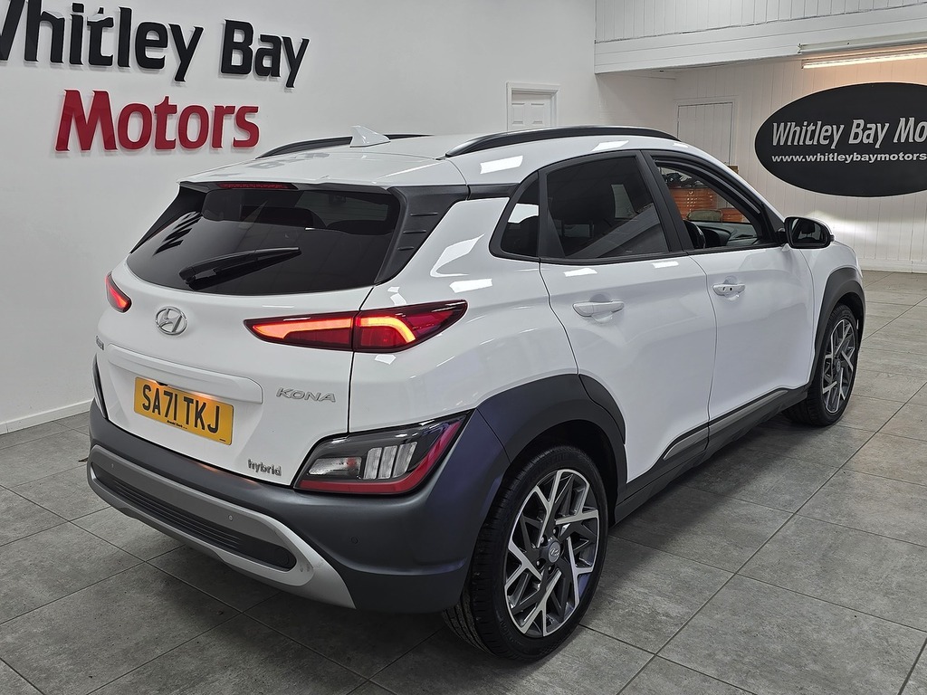Hyundai Kona H-gdi Ultimate SA71TKJ White #3