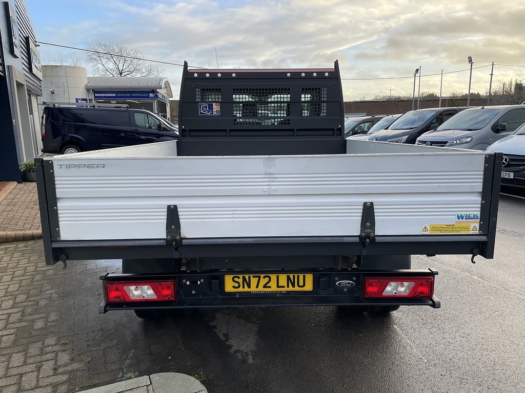 Ford Transit Custom 2.0 350 Ecoblue Hd Leader Scab Tipper SN72LNU White #6