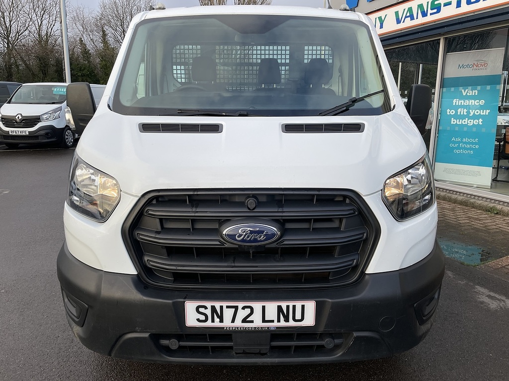 Ford Transit Custom 2.0 350 Ecoblue Hd Leader Scab Tipper SN72LNU White #2