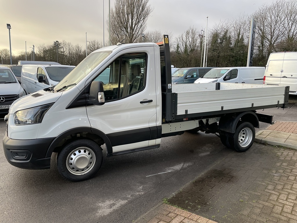 Ford Transit Custom 2.0 350 Ecoblue Hd Leader Scab Tipper SN72LNU White #4