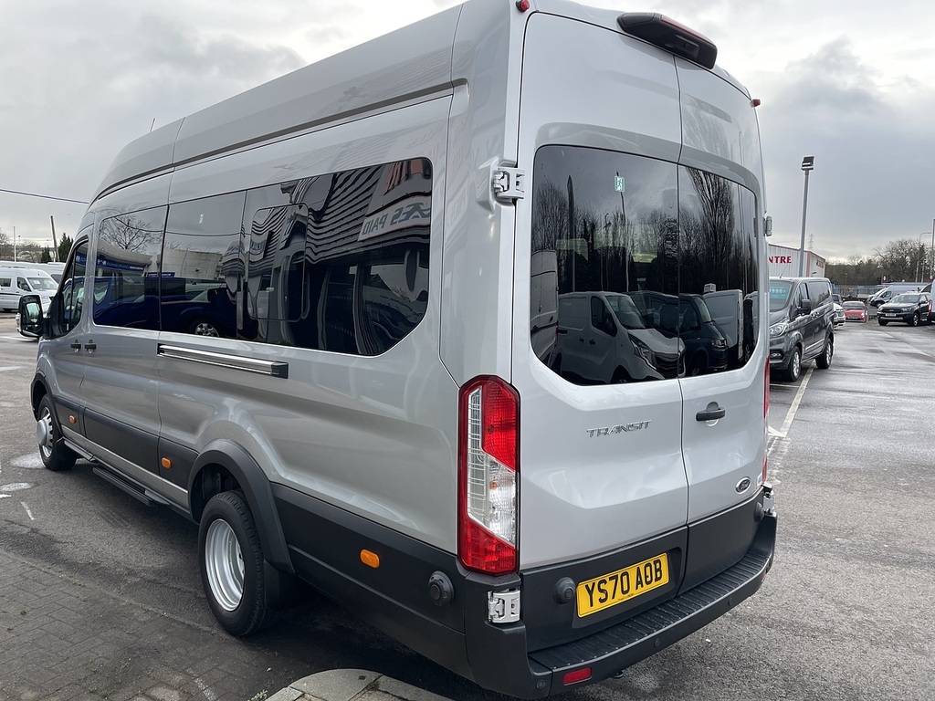 Ford Transit Custom 2.0 460 Ecoblue Trend Minibus Double Cab Diese YS70AOB Silver #5