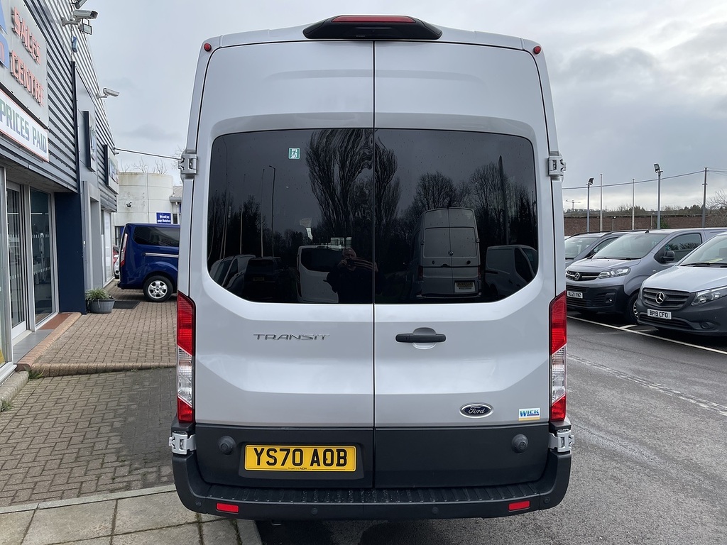Ford Transit Custom 2.0 460 Ecoblue Trend Minibus Double Cab Diese YS70AOB Silver #6