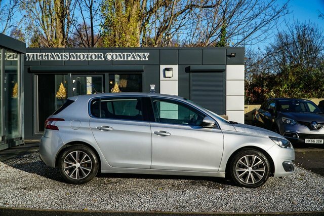 Peugeot 308 2015 1.6 Bluehdi Allure Hatchback Manua VNZ4841 Silver #3
