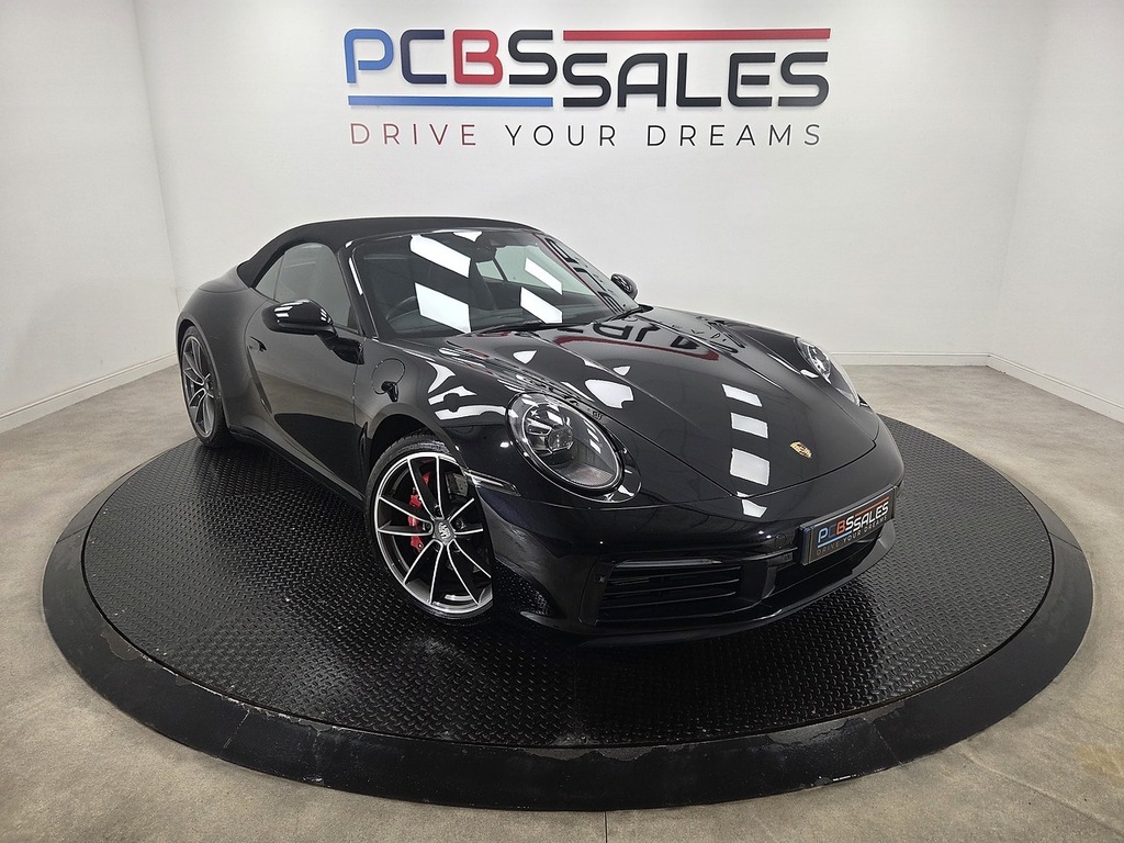 Porsche 911 3.0T 992 Carrera S Convertible Pdk Euro Black