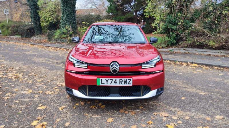 Citroen e-C4 Extended Range 54Kwh Max 7.4Kw Charger LY74RWZ Red #6