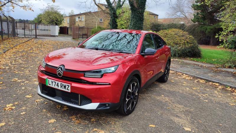 Citroen e-C4 Extended Range 54Kwh Max 7.4Kw Charger LY74RWZ Red #3