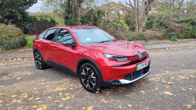 Citroen e-C4 Extended Range 54Kwh Max 7.4Kw Charger LY74RWZ Red #5