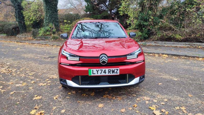 Citroen e-C4 Extended Range 54Kwh Max 7.4Kw Charger LY74RWZ Red #2