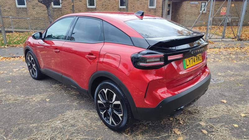 Citroen e-C4 Extended Range 54Kwh Max 7.4Kw Charger LY74RWZ Red #4