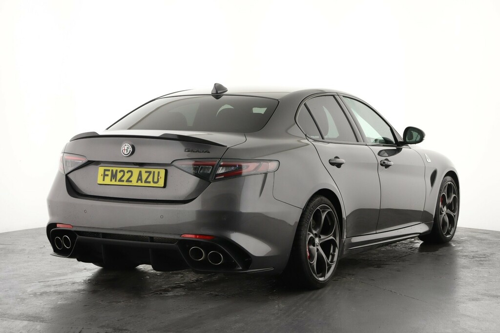 Alfa Romeo Giulia 2.9 V6 Biturbo Quadrifoglio Acc Grey #3