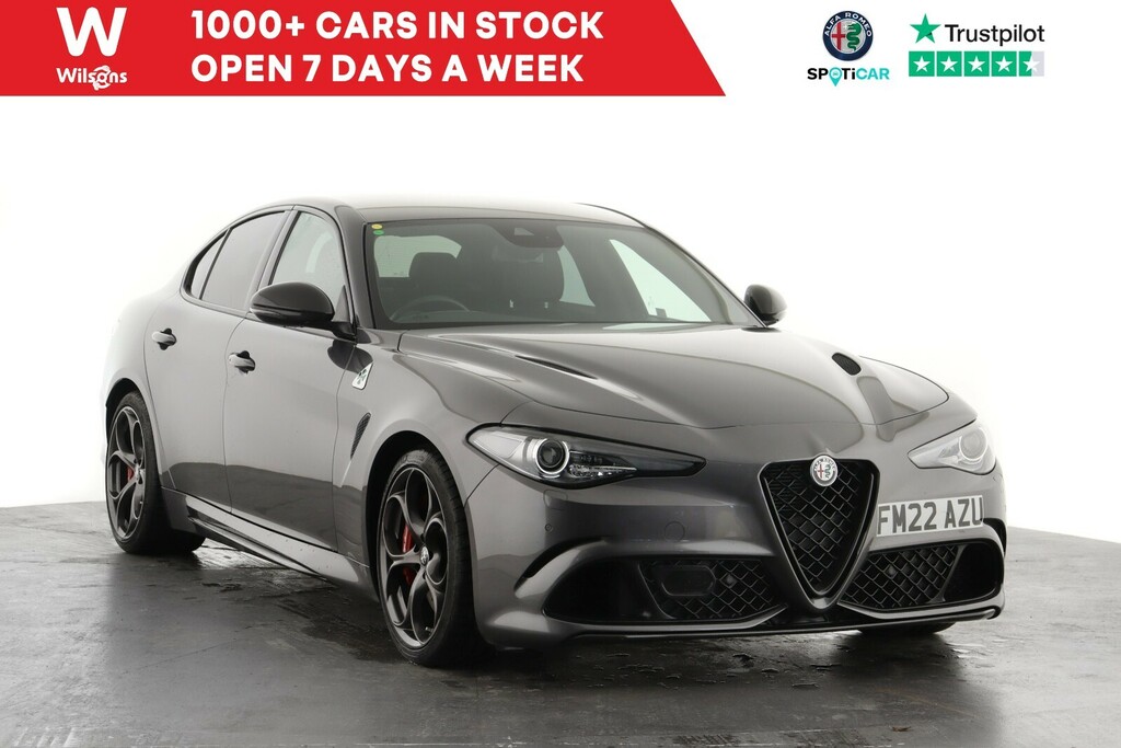 Alfa Romeo Giulia 2.9 V6 Biturbo Quadrifoglio Acc Grey