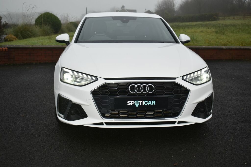 Audi A4 Saloon YD72DBO White #6