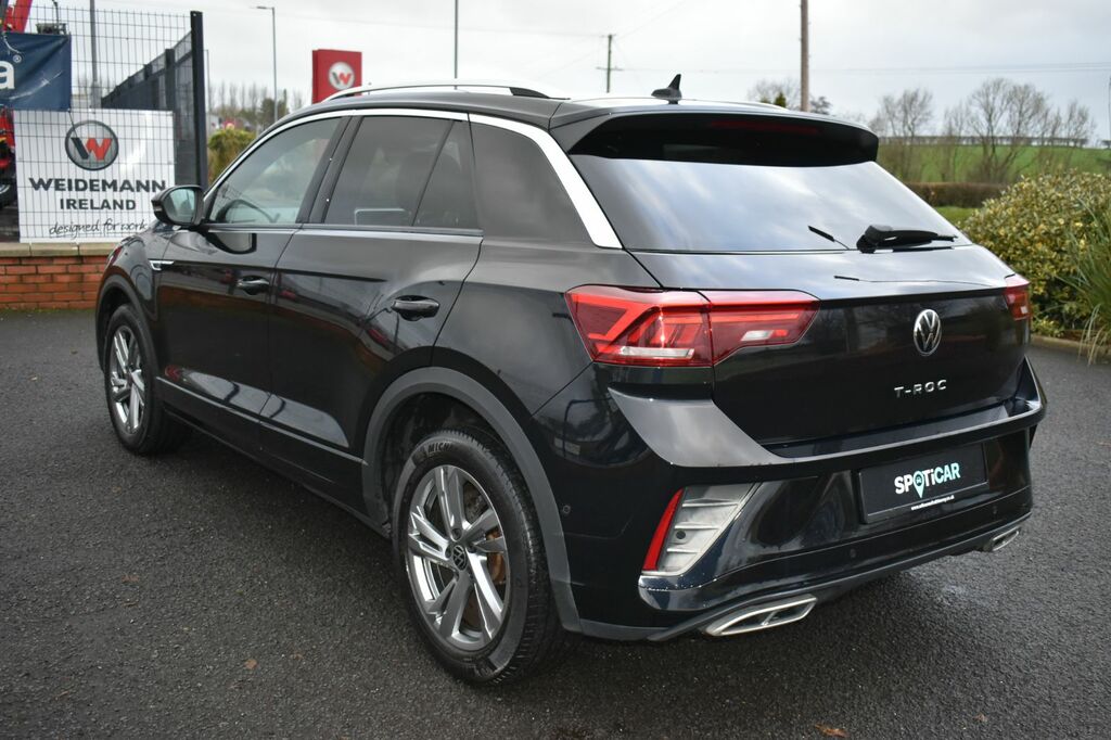 Volkswagen T-Roc Suv MK72UGM Black #5