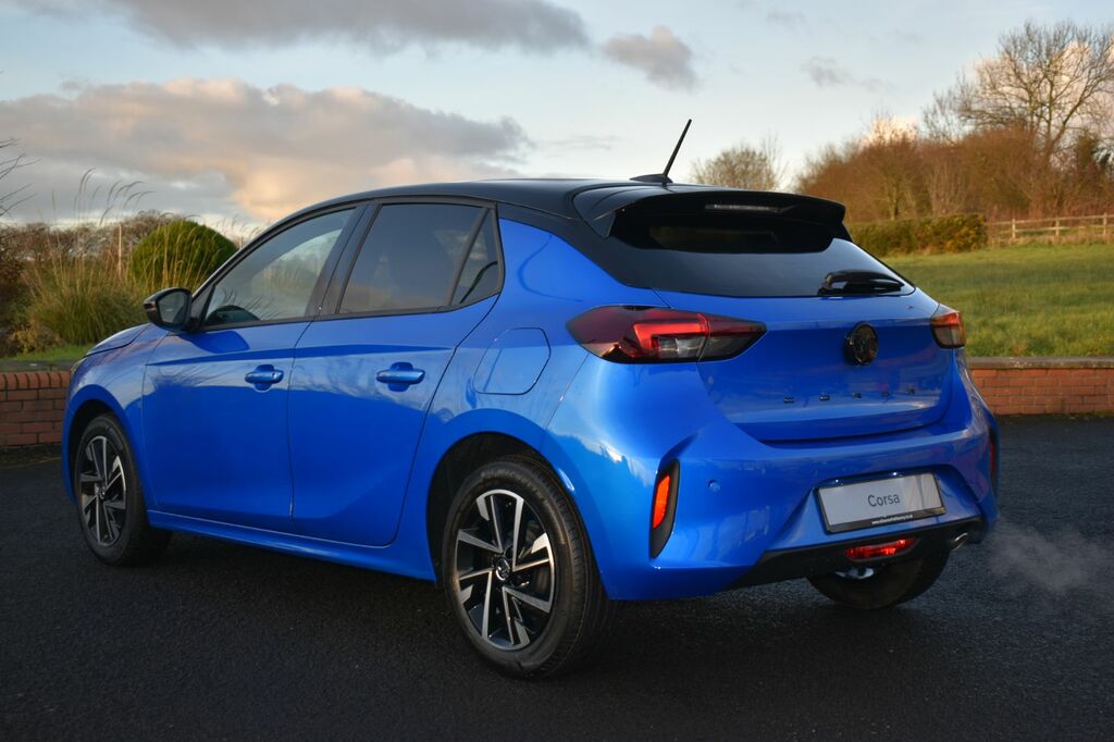 Vauxhall Corsa Hatchback XRZ6578 Blue #5