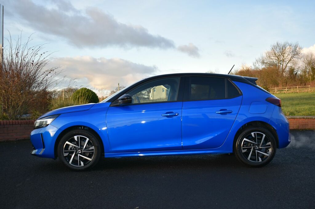 Vauxhall Corsa Hatchback XRZ6578 Blue #6